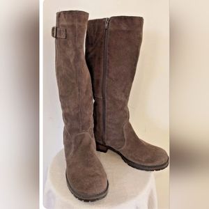 Merona, suede brown boots size 8